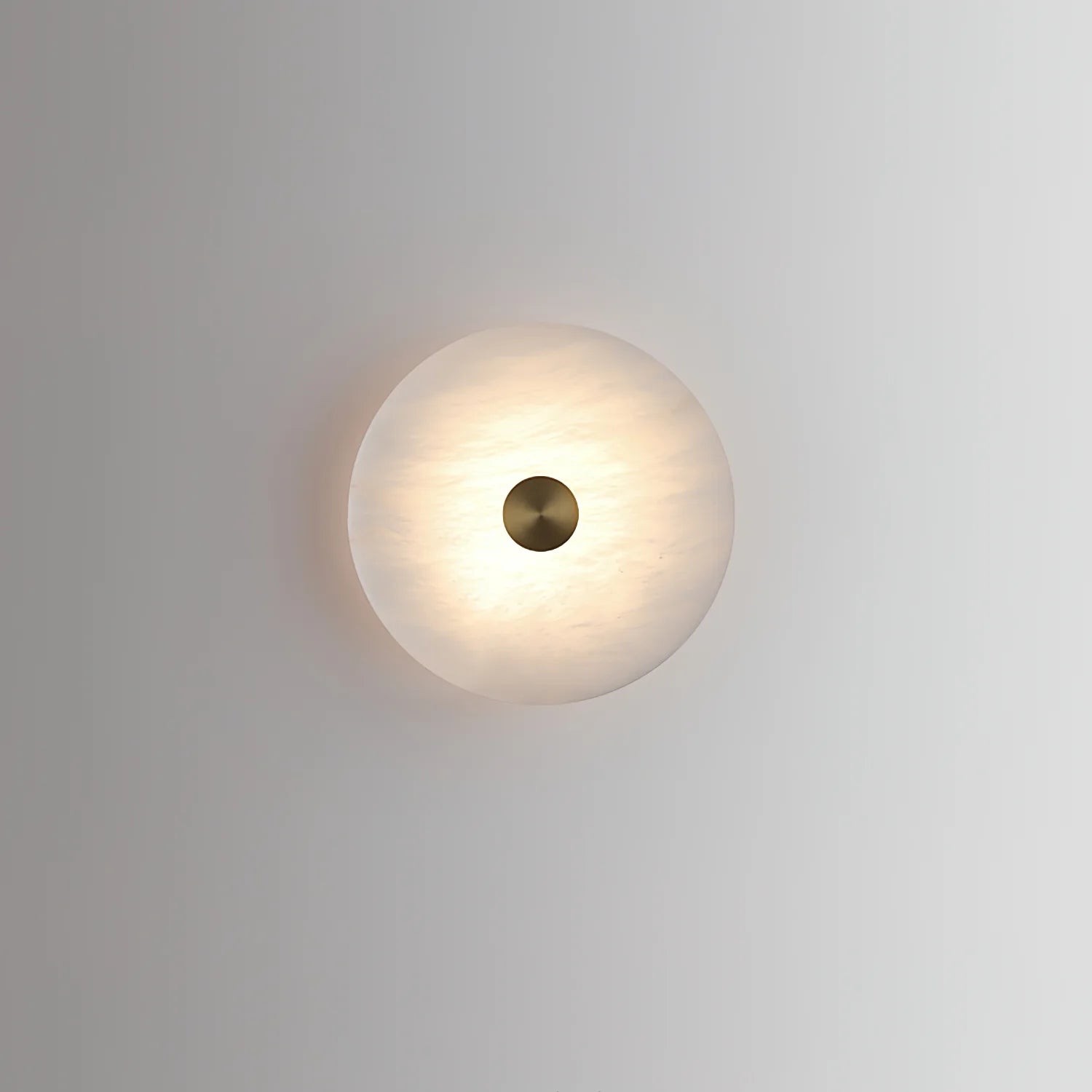 Lampa de perete cu disc - piatră naturală de marmură