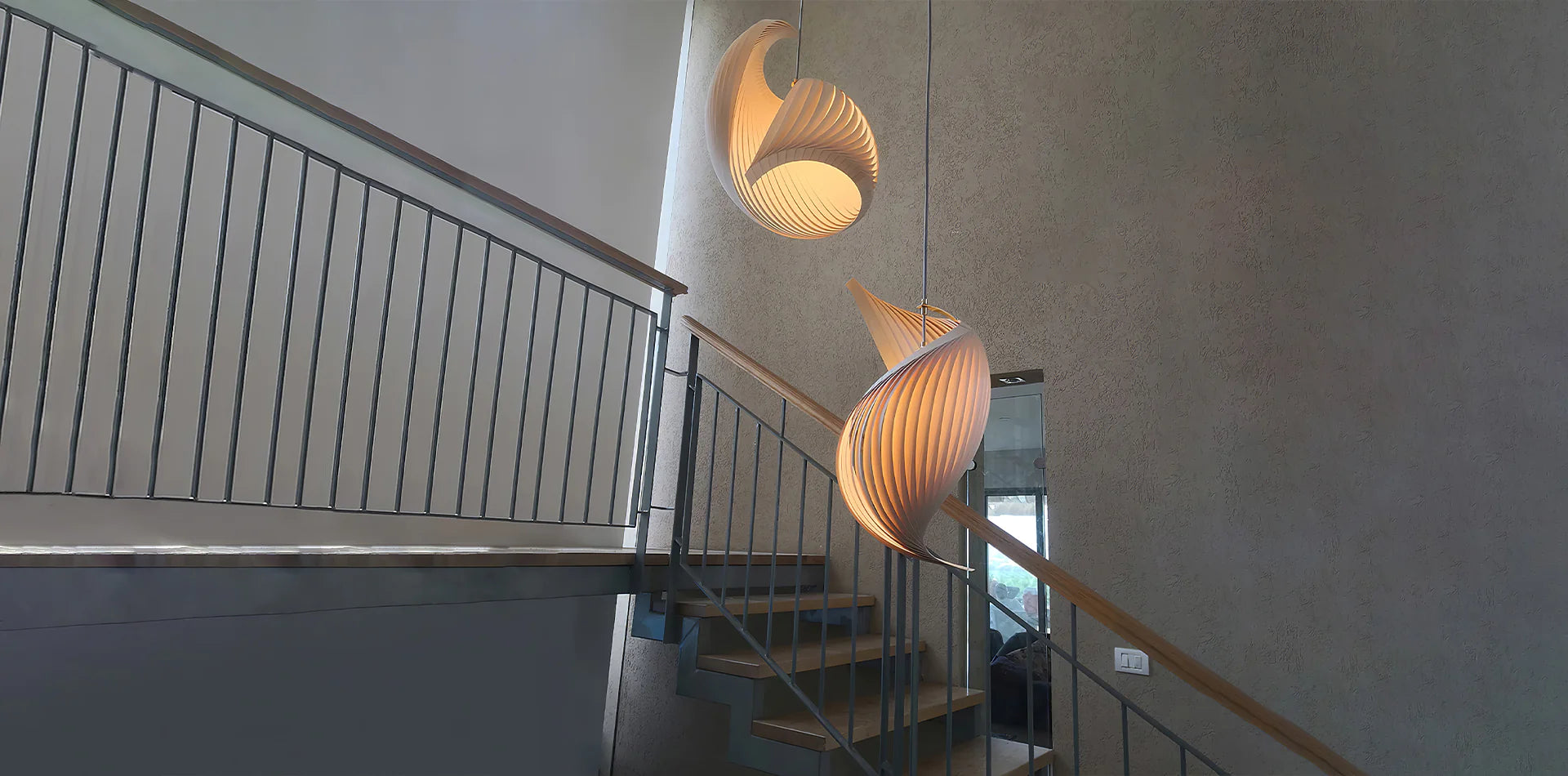 Viseča lučka Nautilus Shell