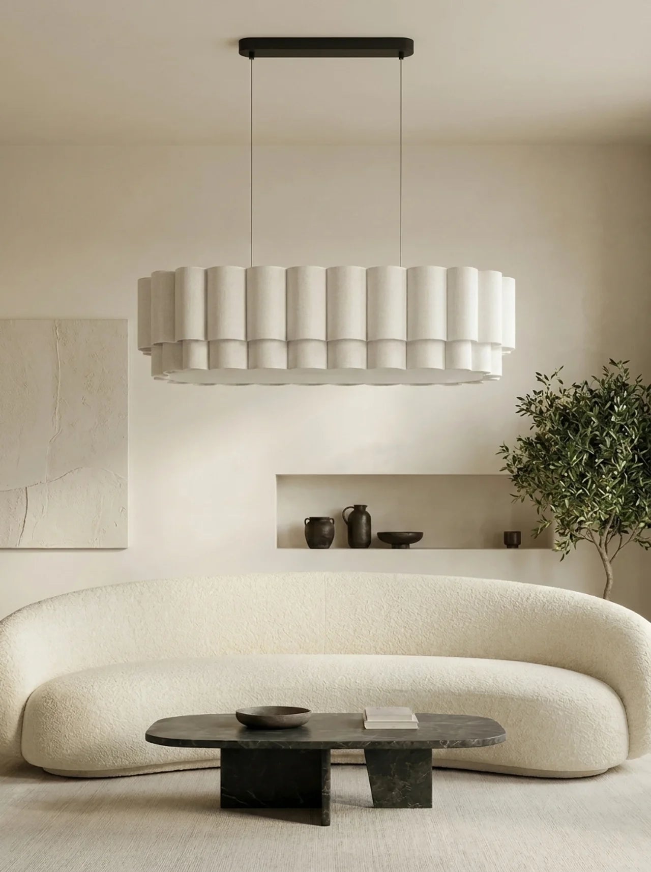Dune Oval Pendant Lamp