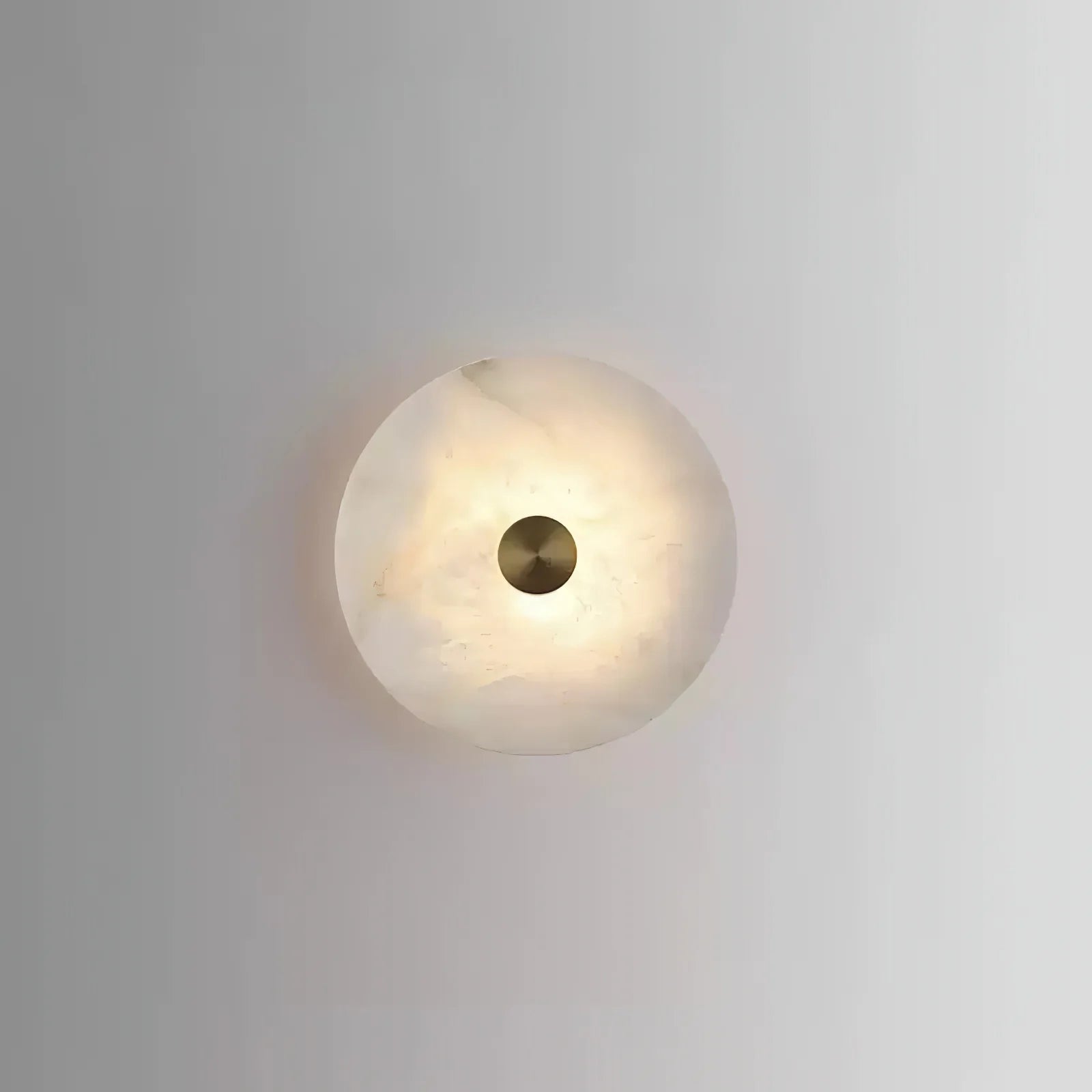 Lampa de perete cu disc - piatră naturală de marmură