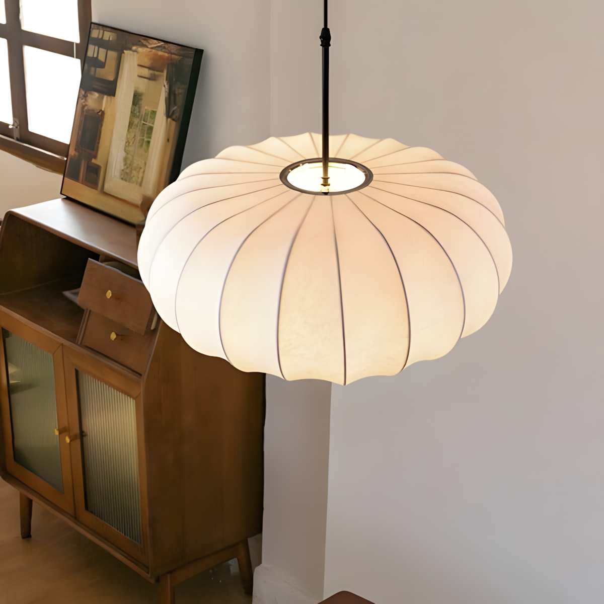 Yugen Silk Lamp