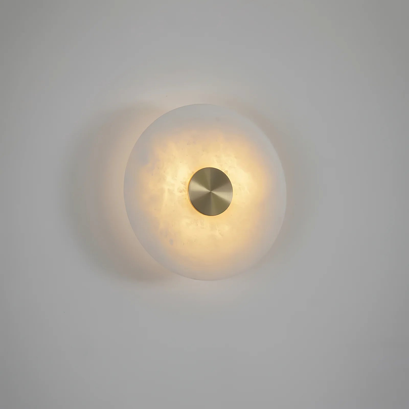 Lampa de perete cu disc - piatră naturală de marmură