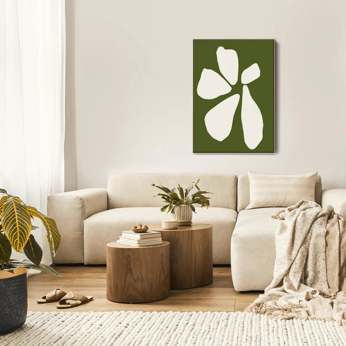 Collection d'art de fleurs de vent