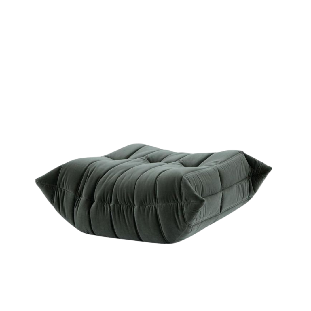 Fireside Ottoman – Suede