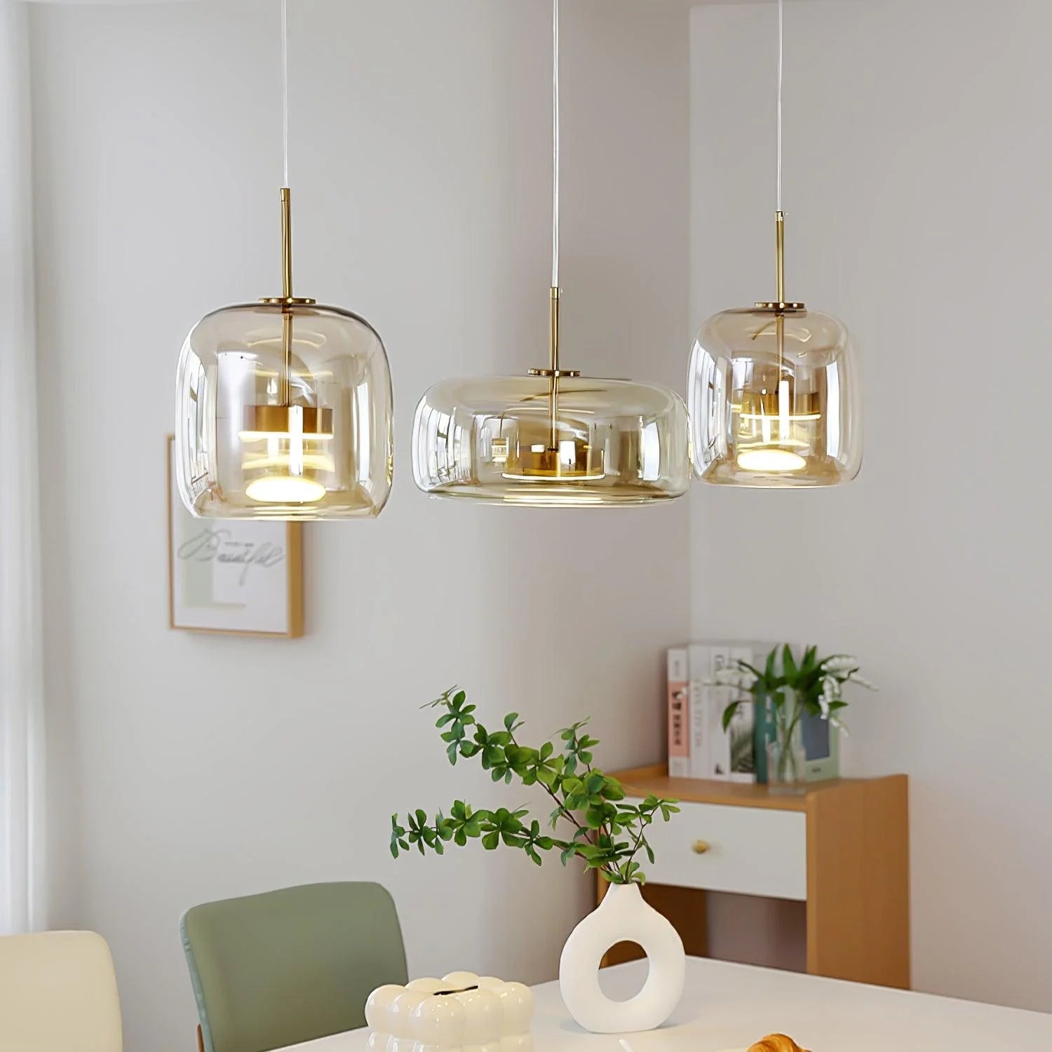 Lampade a sospensione in vetro