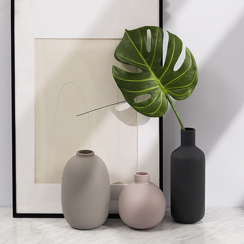 Kolekcja fińskich ceramicznych wazonów Verve