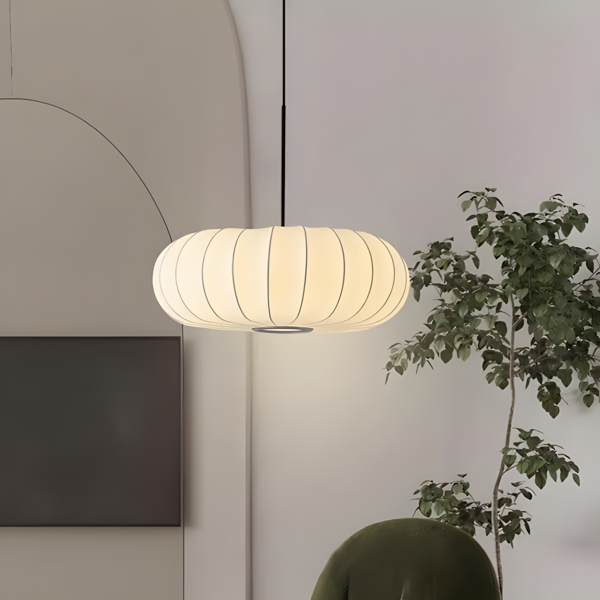 Yugen Silk Lamp