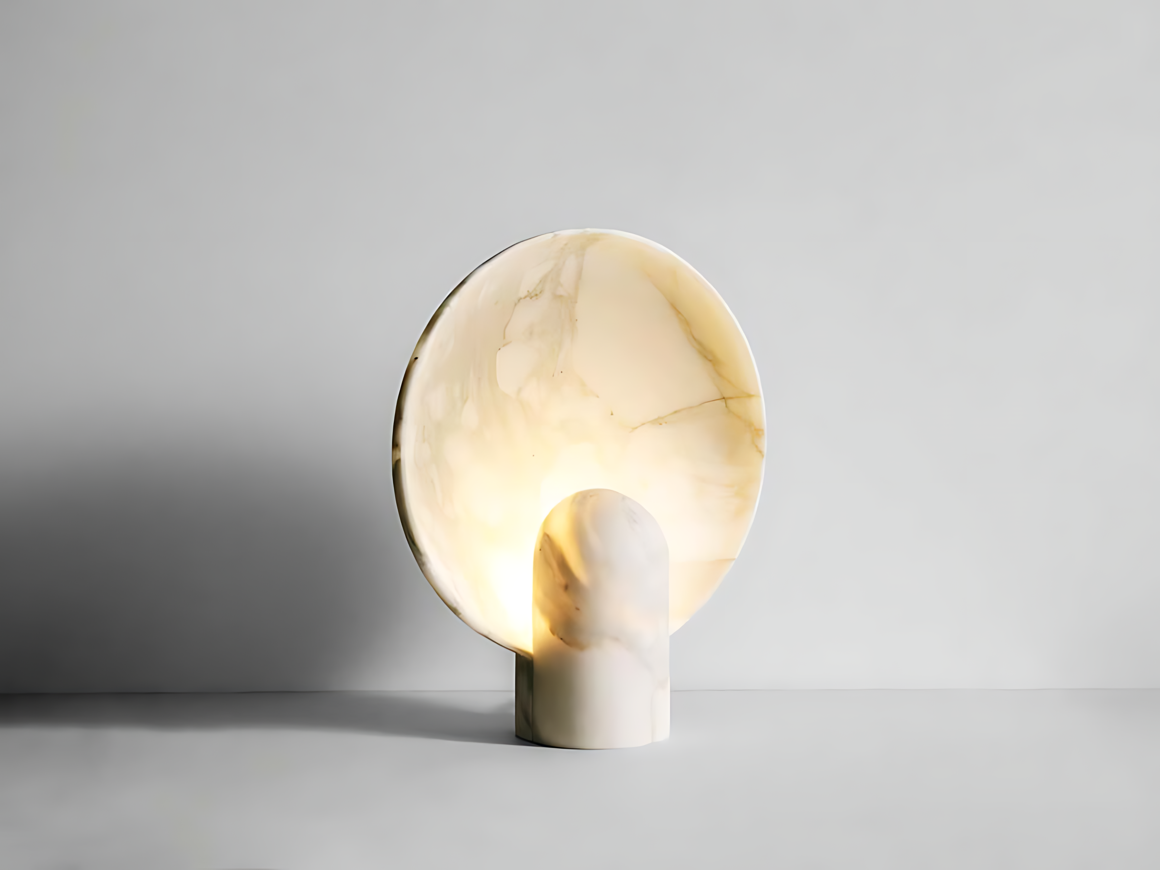 Stolna lampa Celeste - bijeli mramor