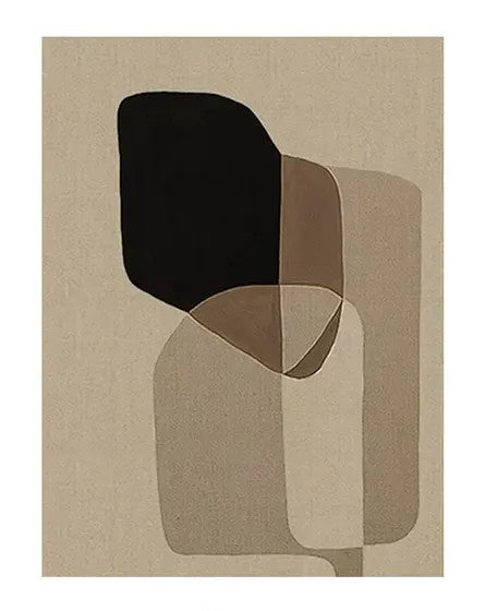 Abstracții de tonuri pământești