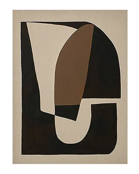 Abstracții de tonuri pământești