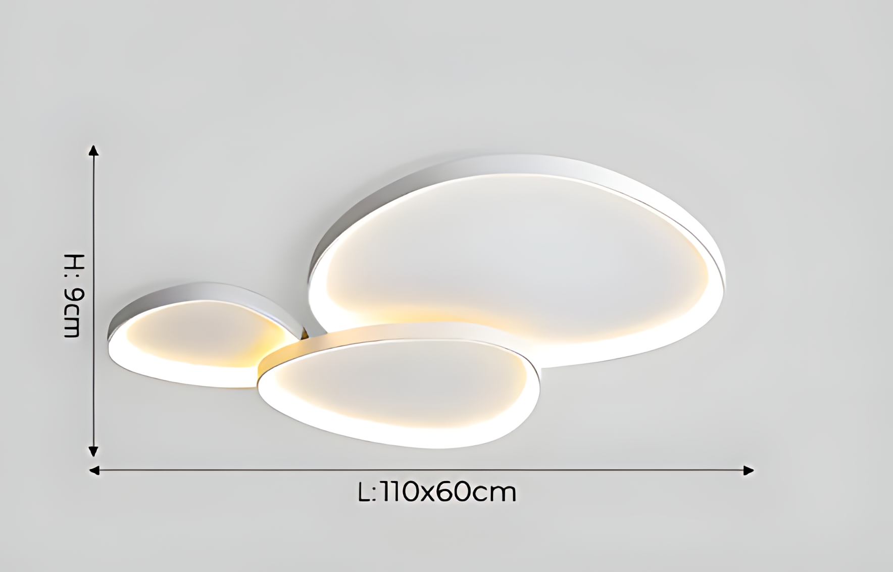 Stropná lampa Vesna