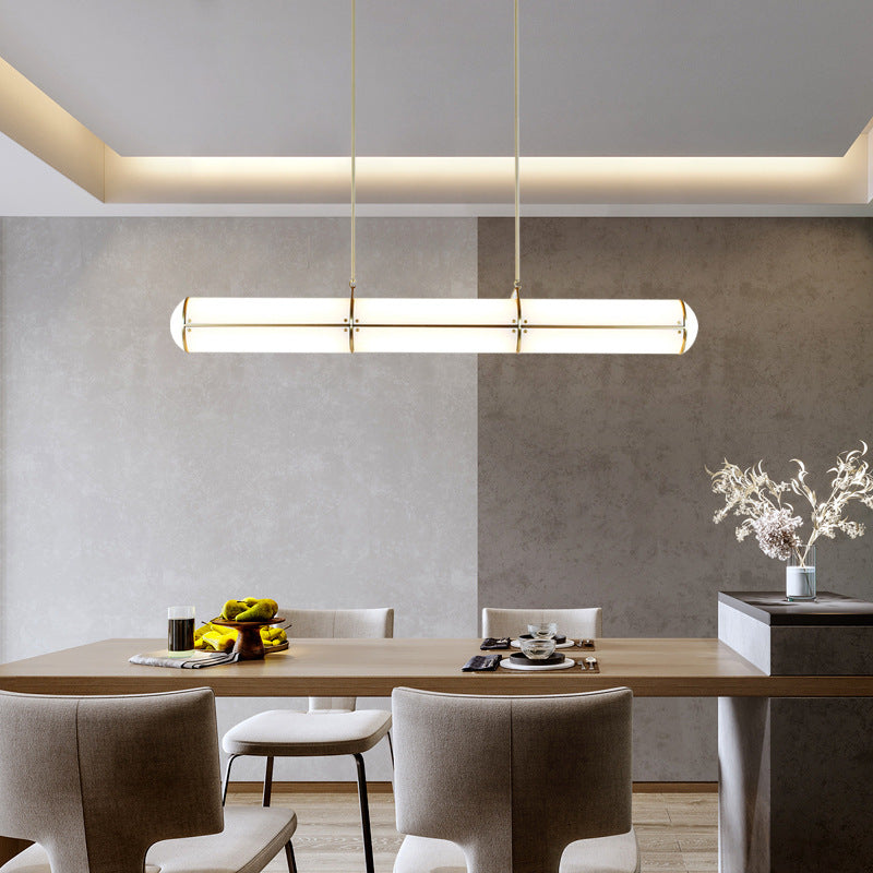 Cylindrical Endless Pendant Light