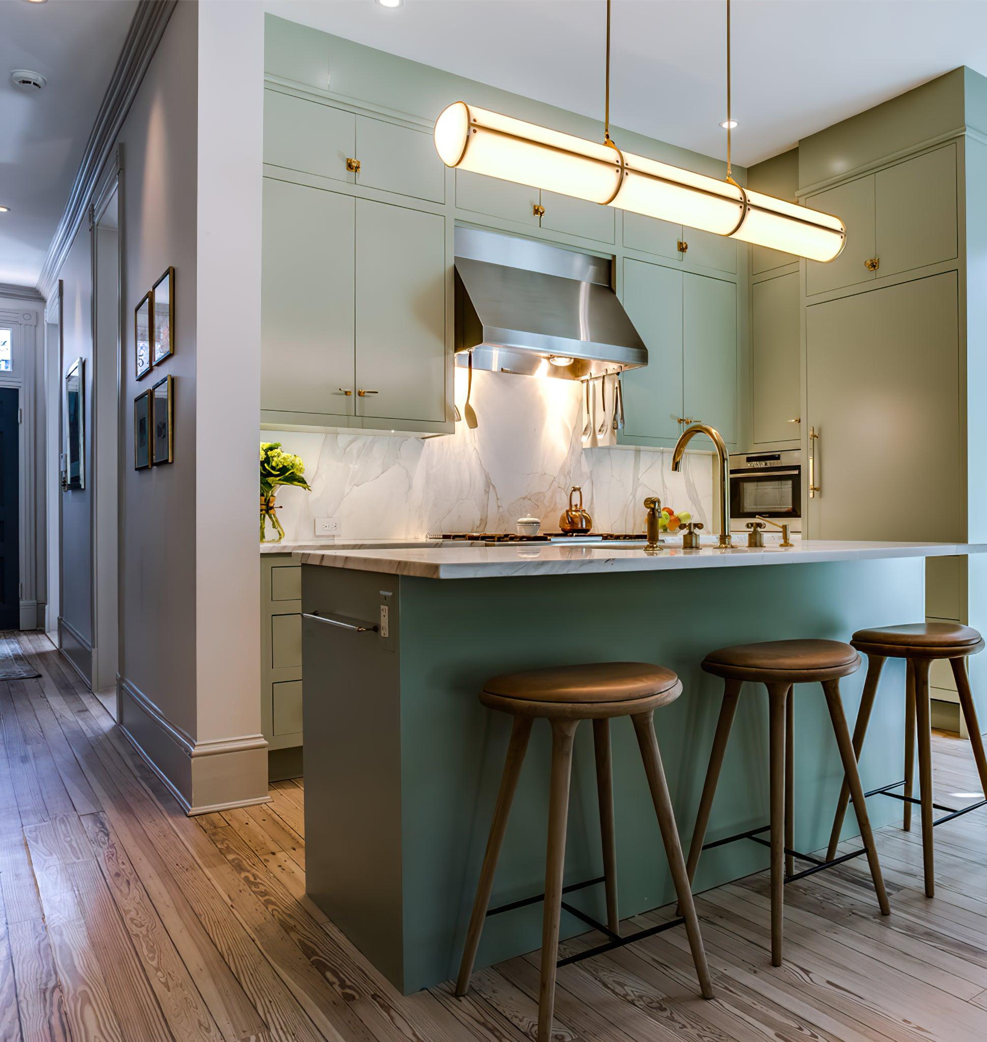 Cylindrical Endless Pendant Light