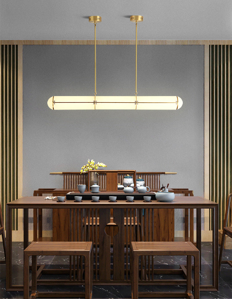 Cylindrical Endless Pendant Light