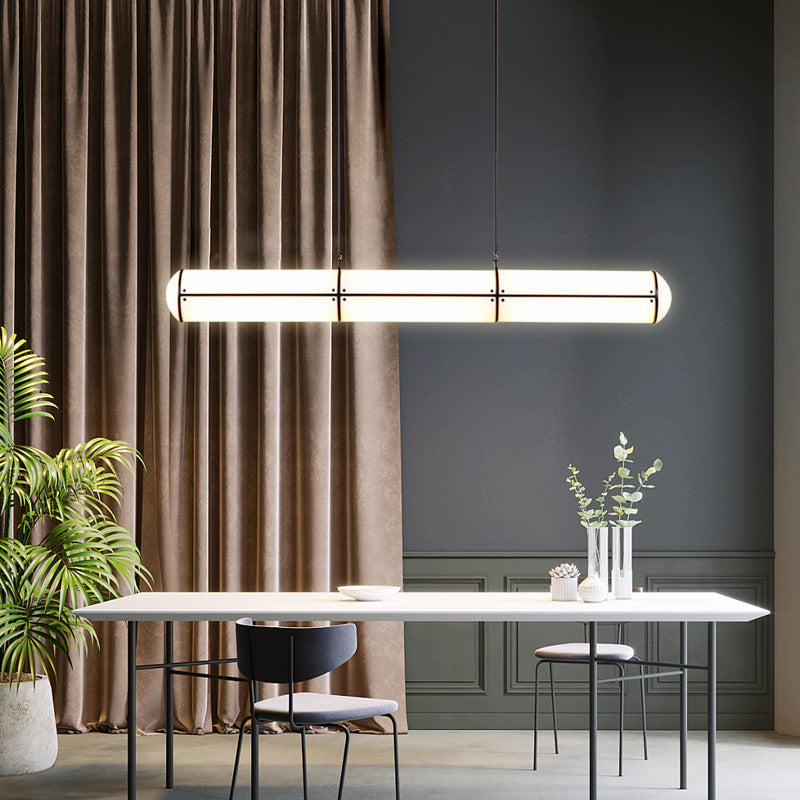 Cylindrical Endless Pendant Light