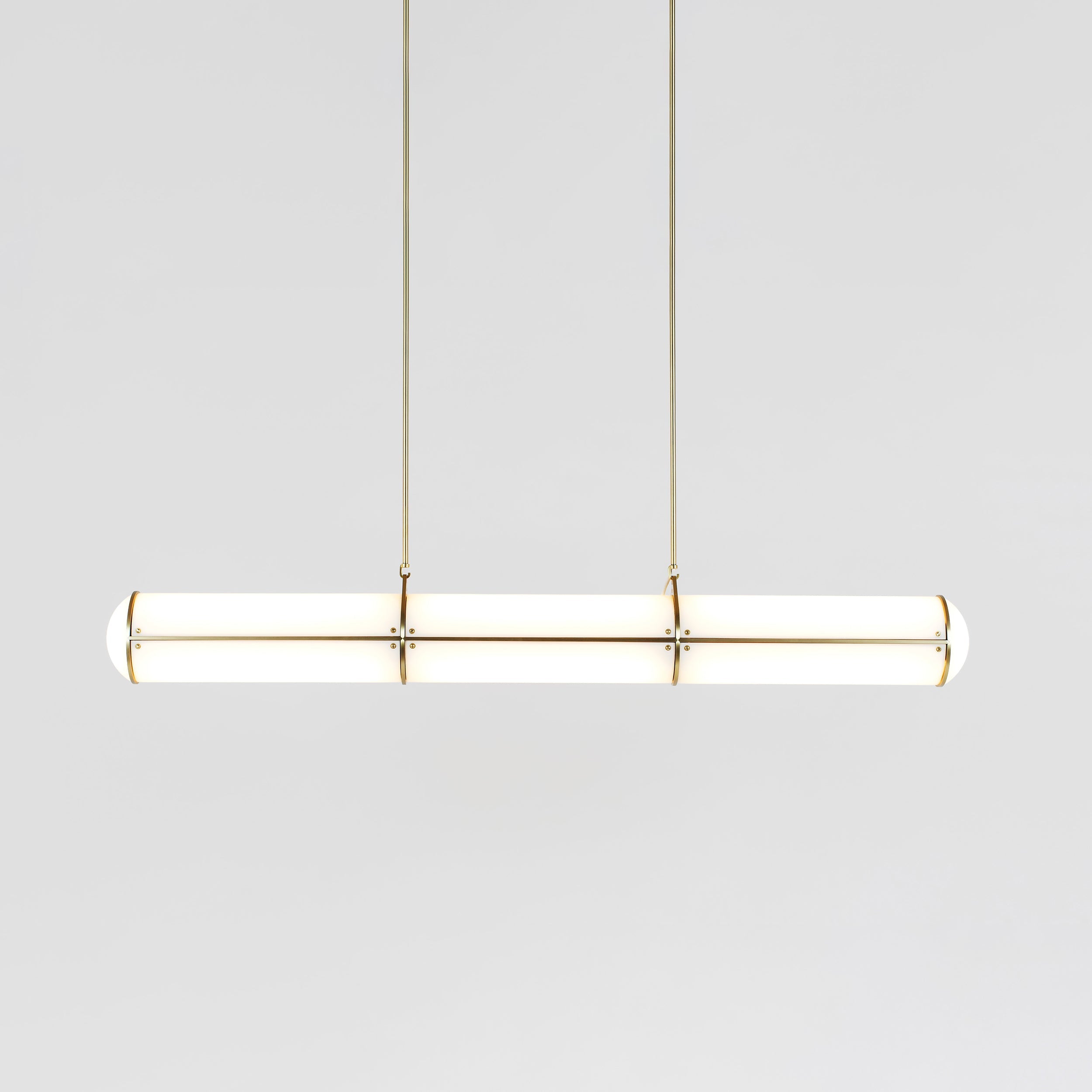 Cylindrical Endless Pendant Light