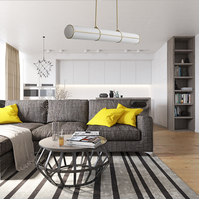 Cylindrical Endless Pendant Light