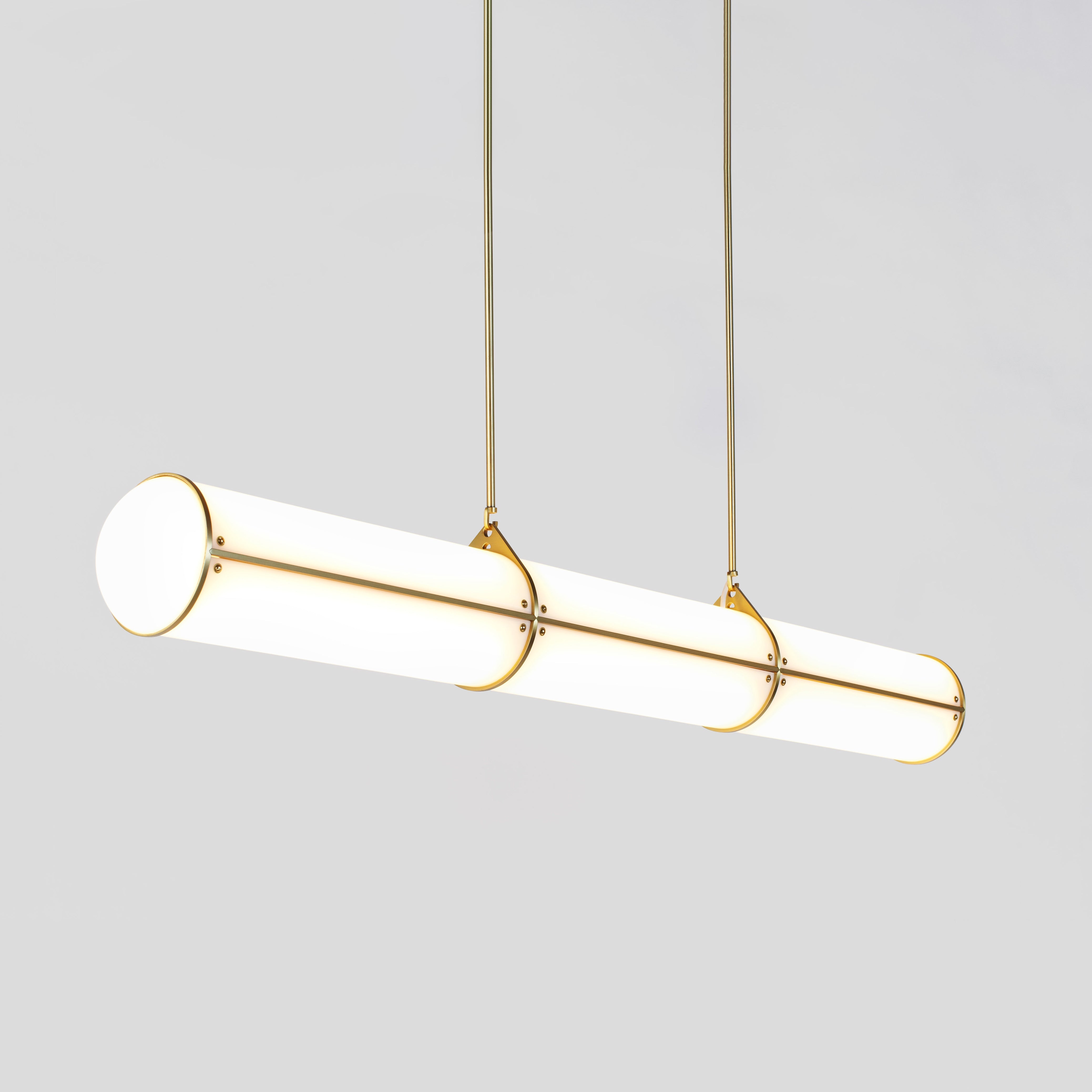 Cylindrical Endless Pendant Light