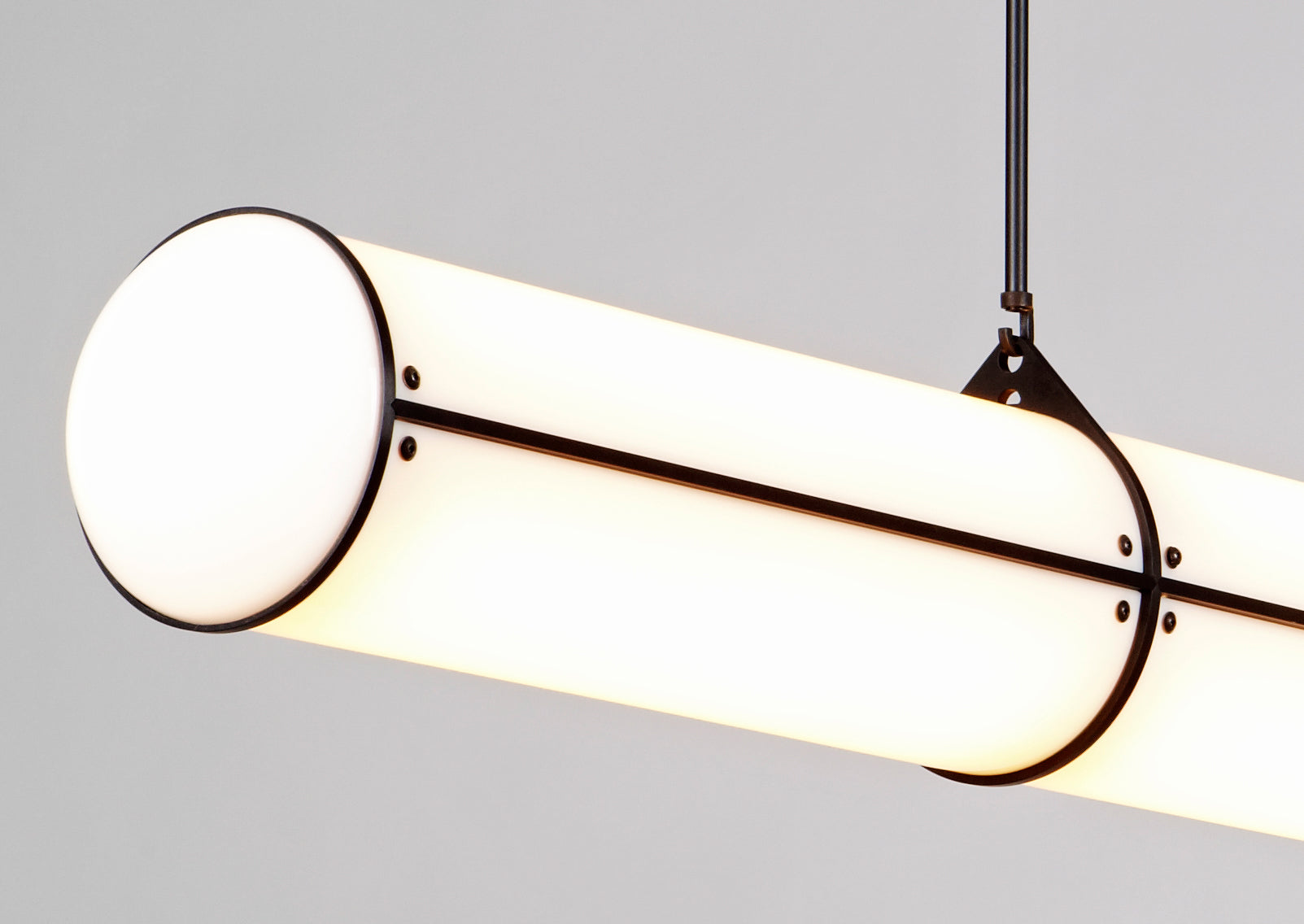 Cylindrical Endless Pendant Light