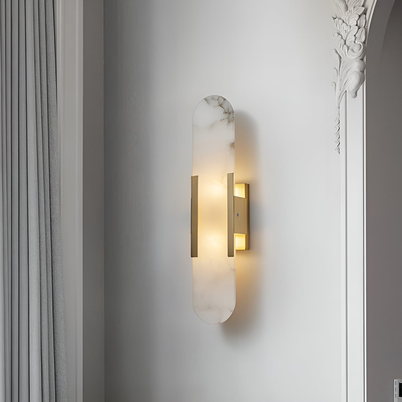 Melange Wall Lamp – Marble Natural Stone