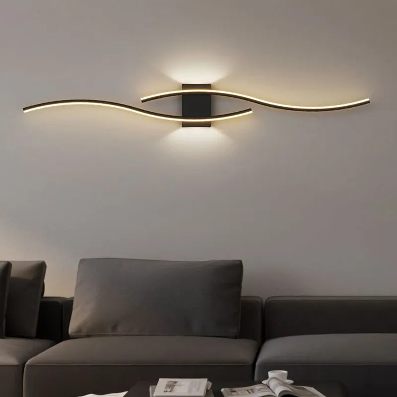 Silhuet -Wandlampe