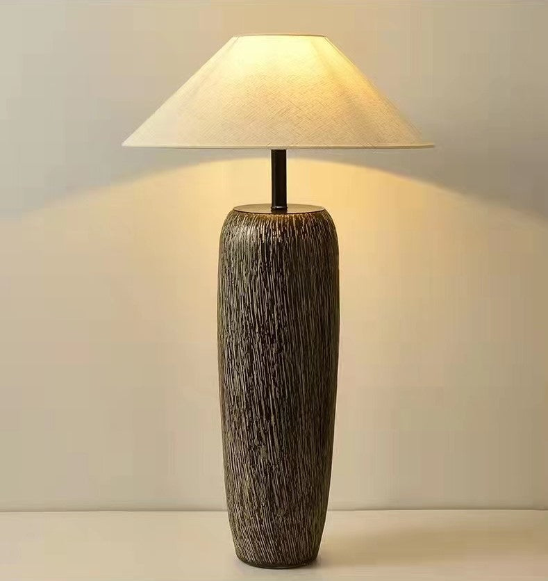 Vintage japonska lončena svetilka