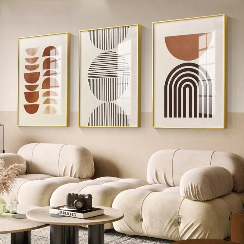 Scandinavian Geometry Art