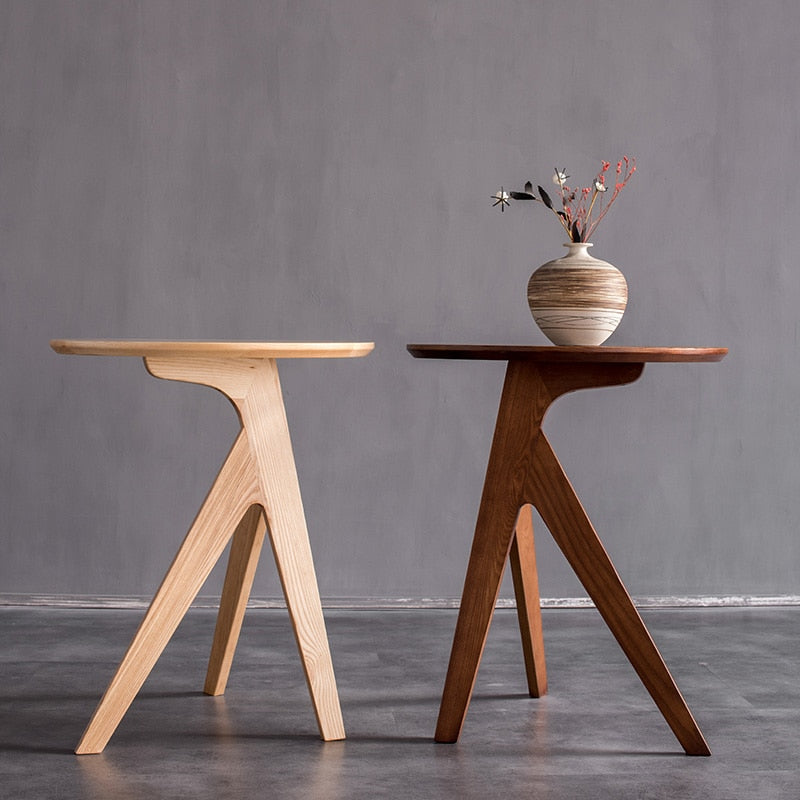 Table d'appoint en frêne