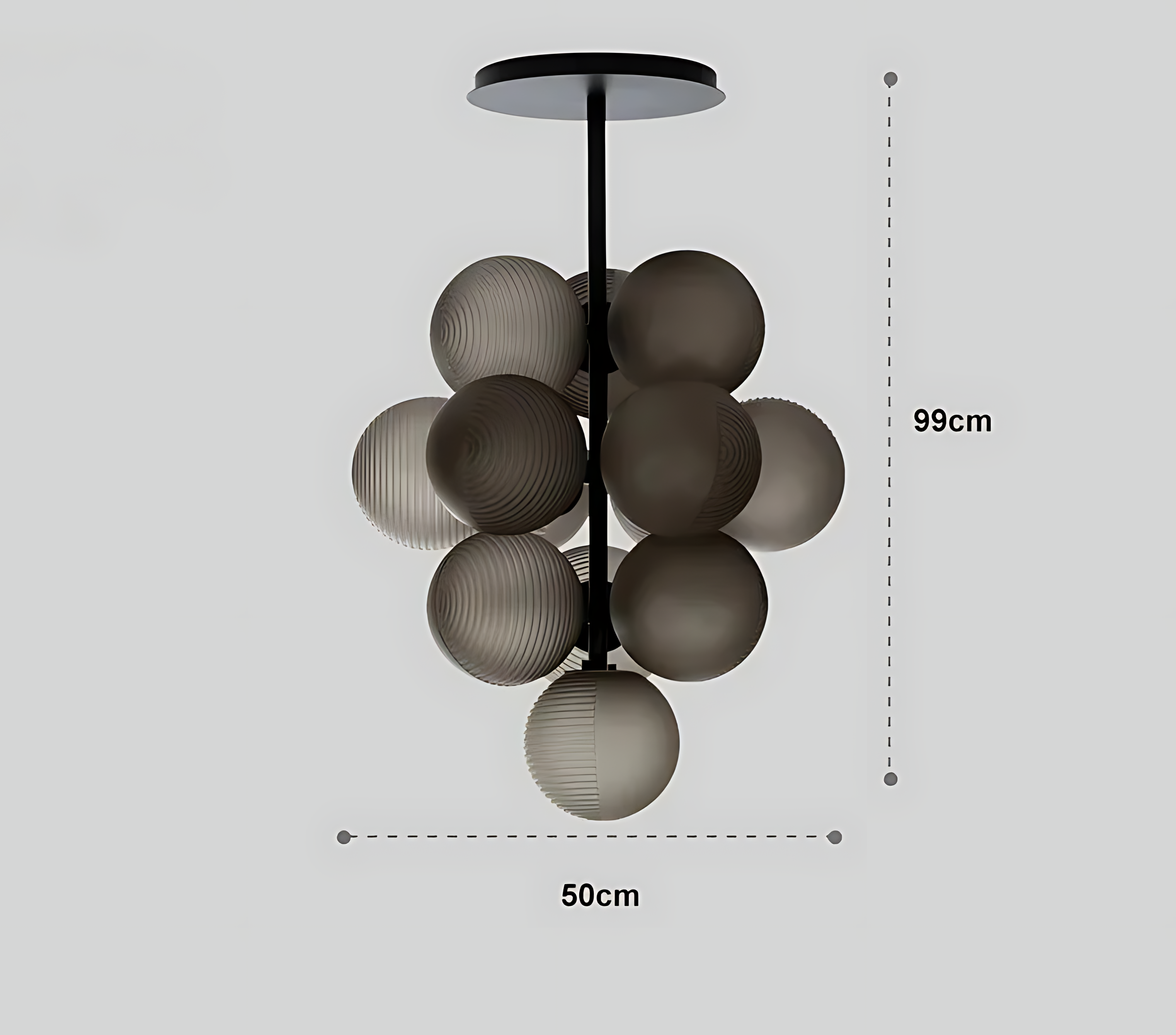 Vitis Orbit Chandelier