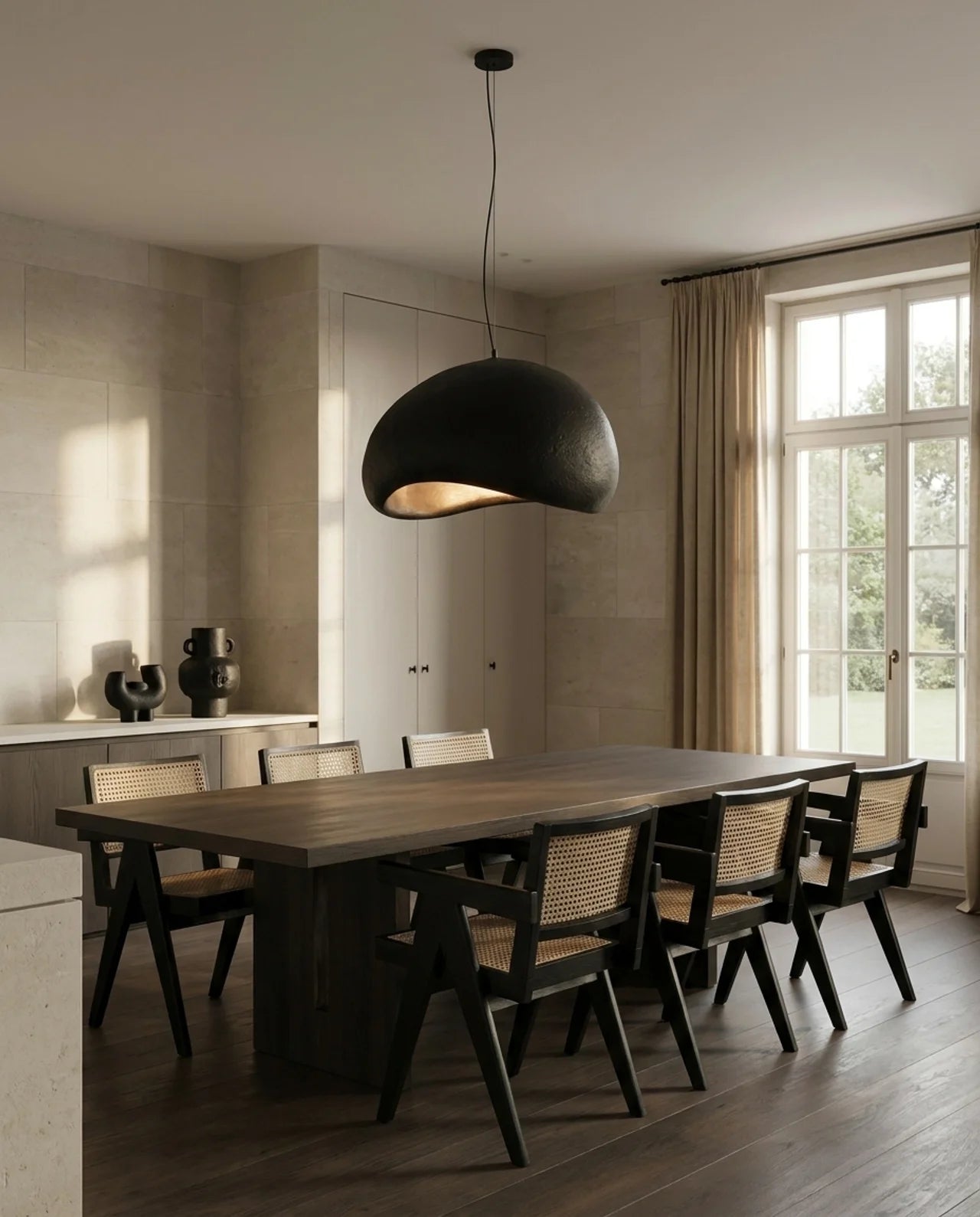 Khmara Pendant Light - Black Edition