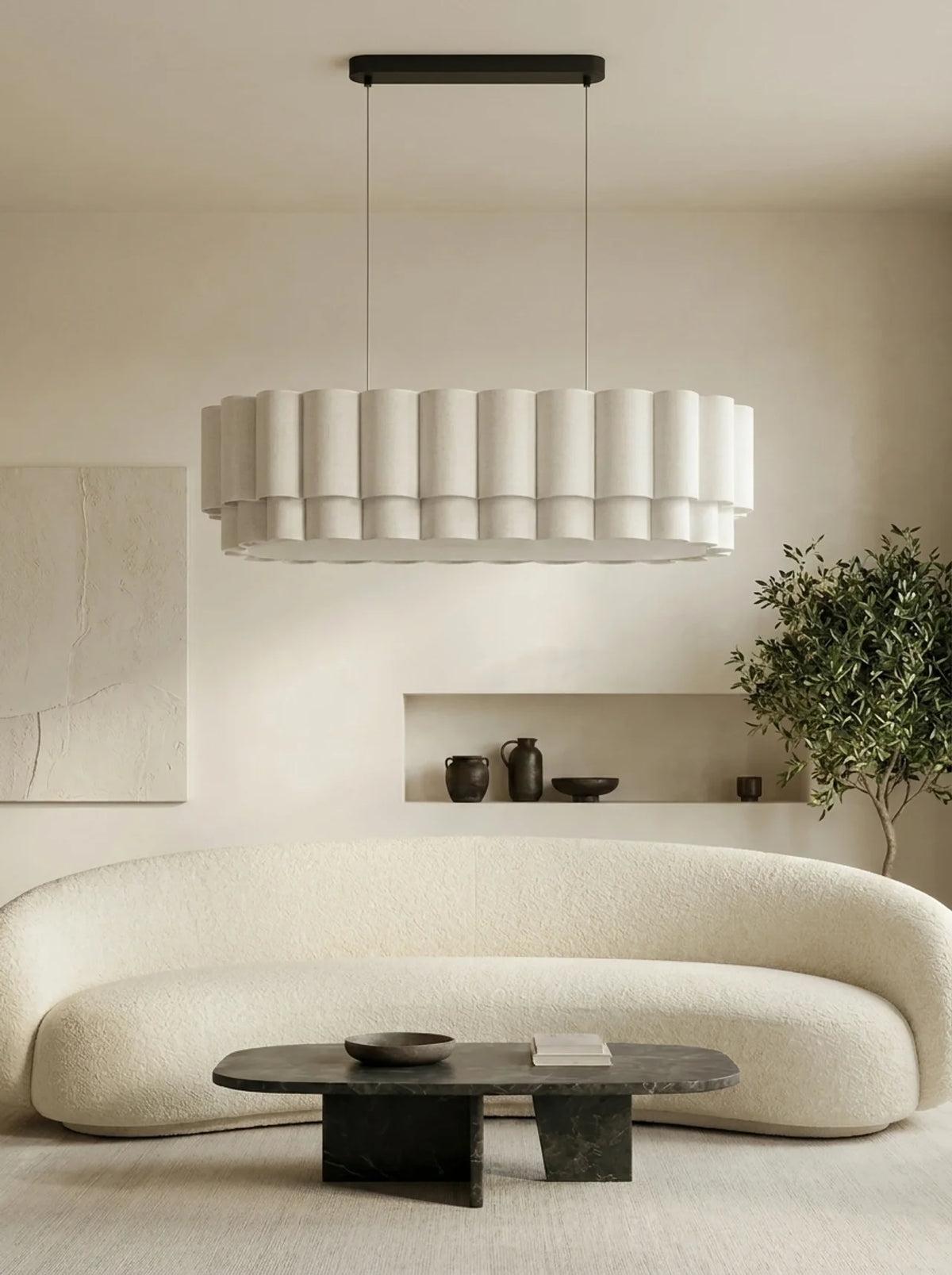 Dune Oval Pendant Lamp