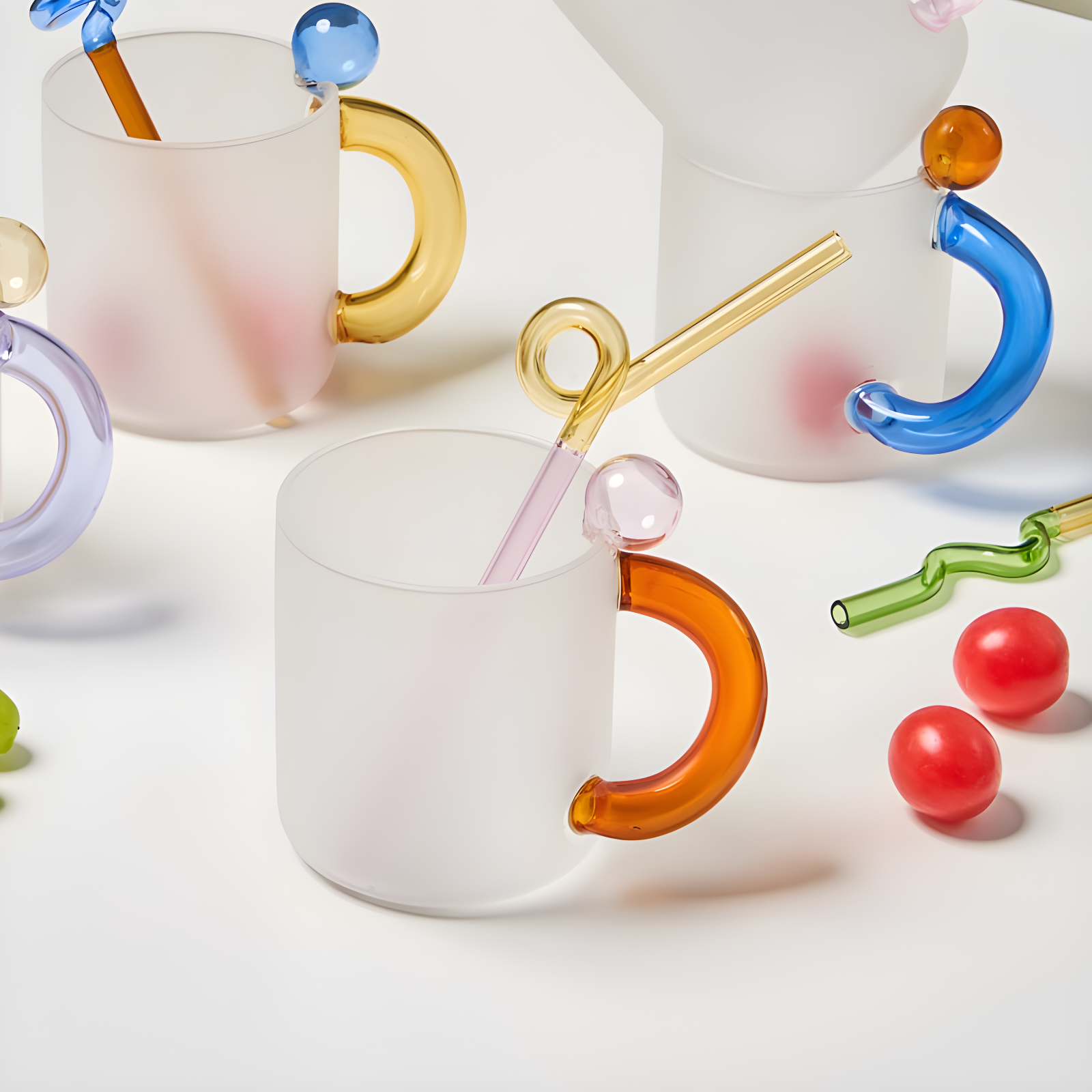 ColorPop Glass Mugs