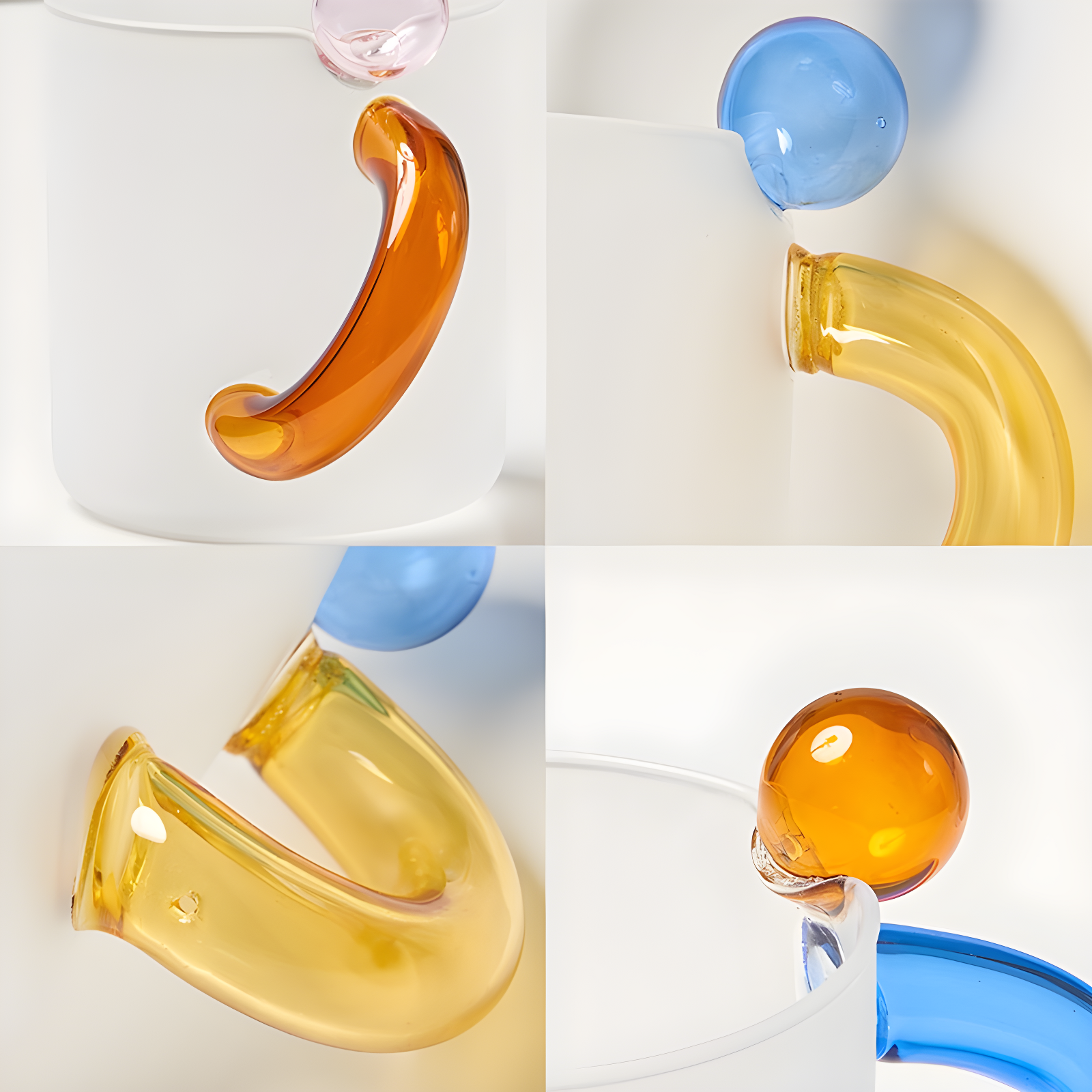 ColorPop Glass Mugs