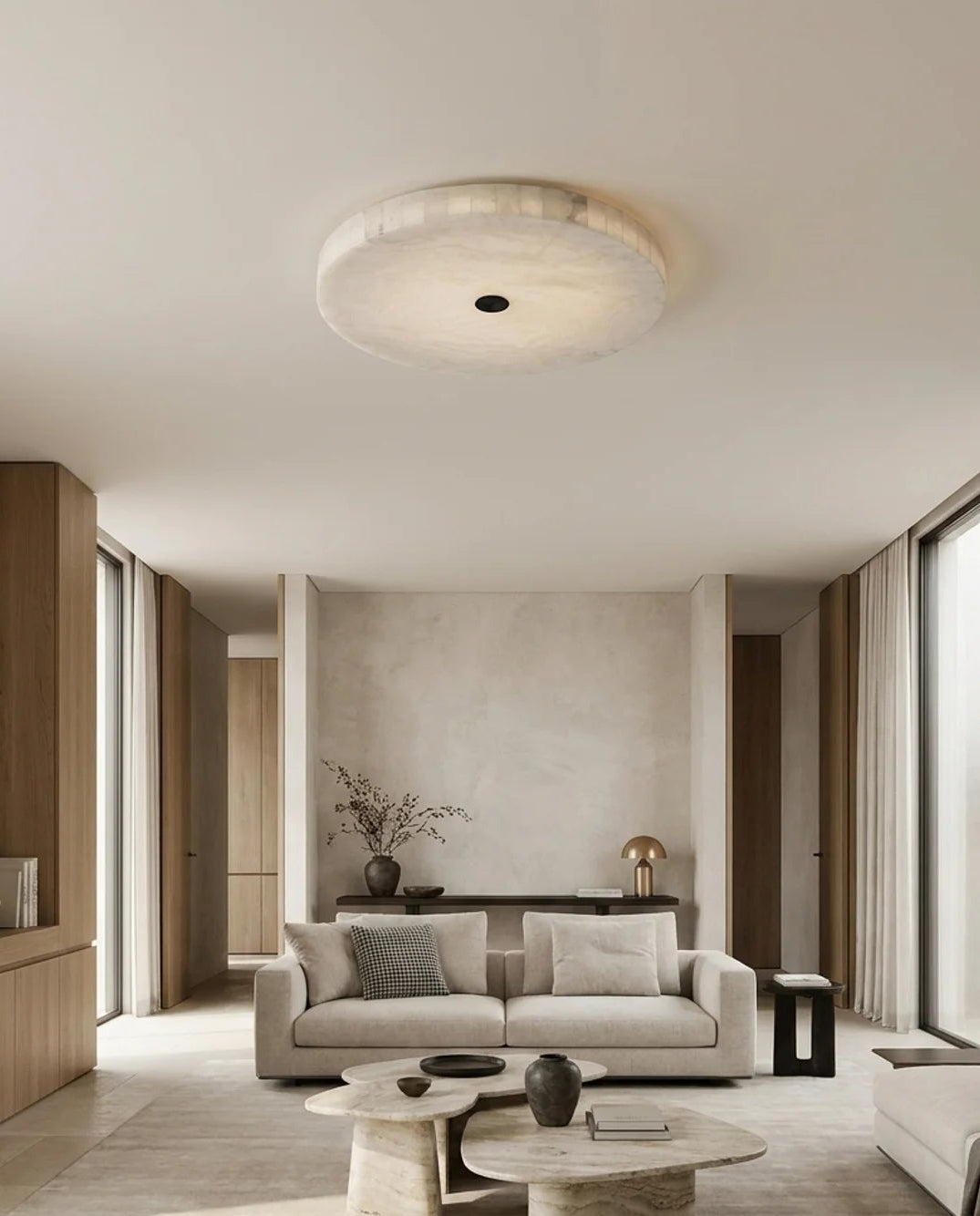Lorenza Ceiling Lamp - Premium Natural Marble