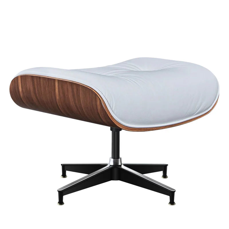 Sillón Camden y Otomano – Cuero de Grano Completo