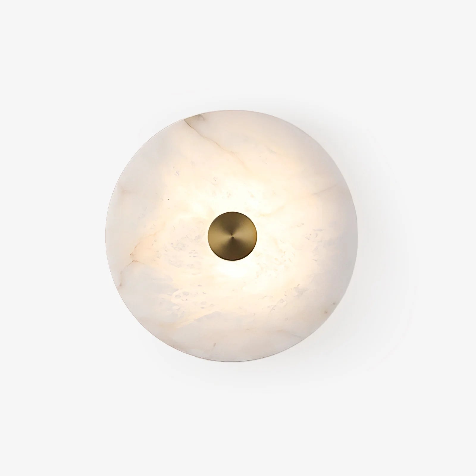 Disc Wall Lamp - Marble Natural Stone