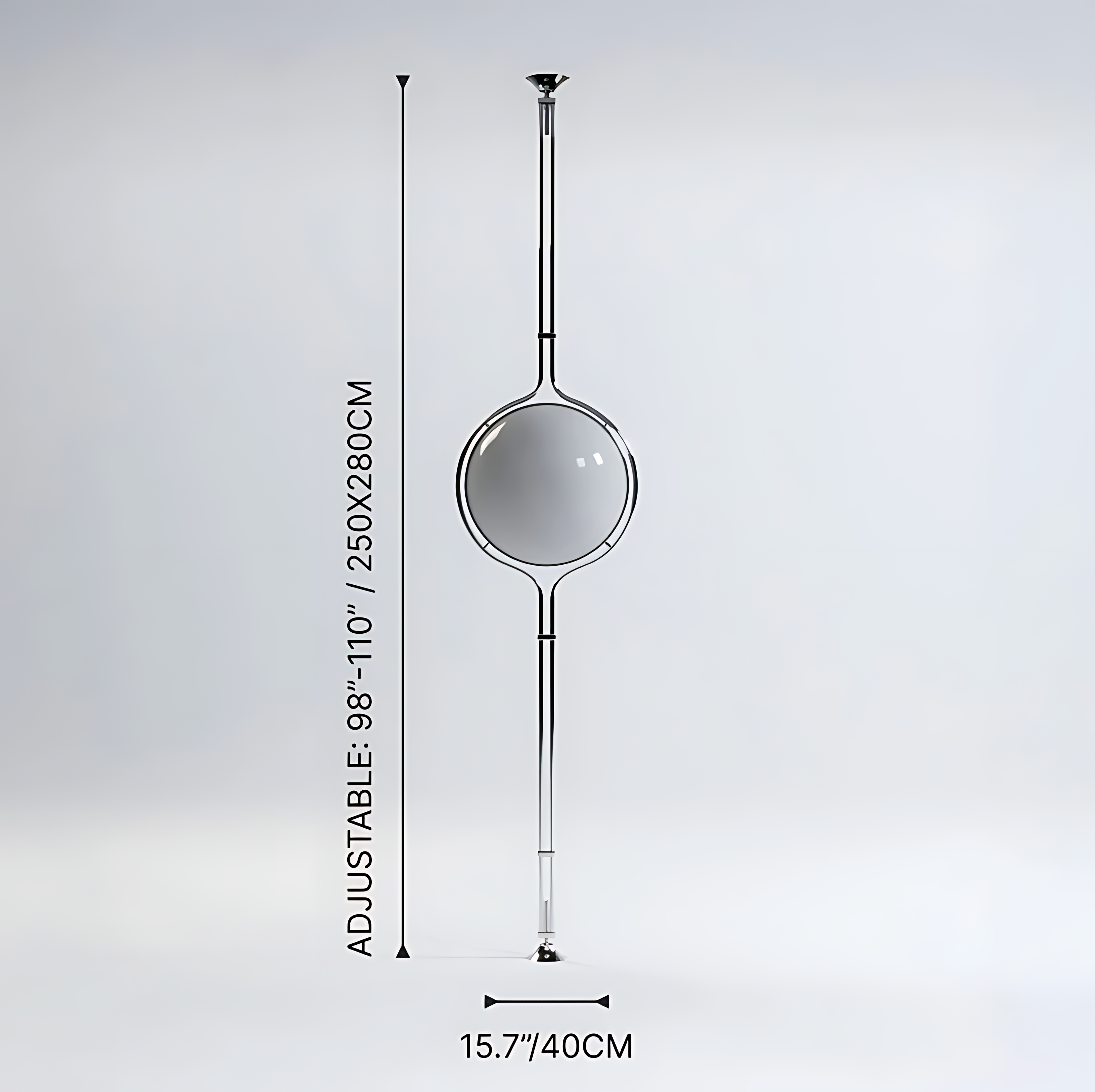 Mono Floor To Ceiling Lamp