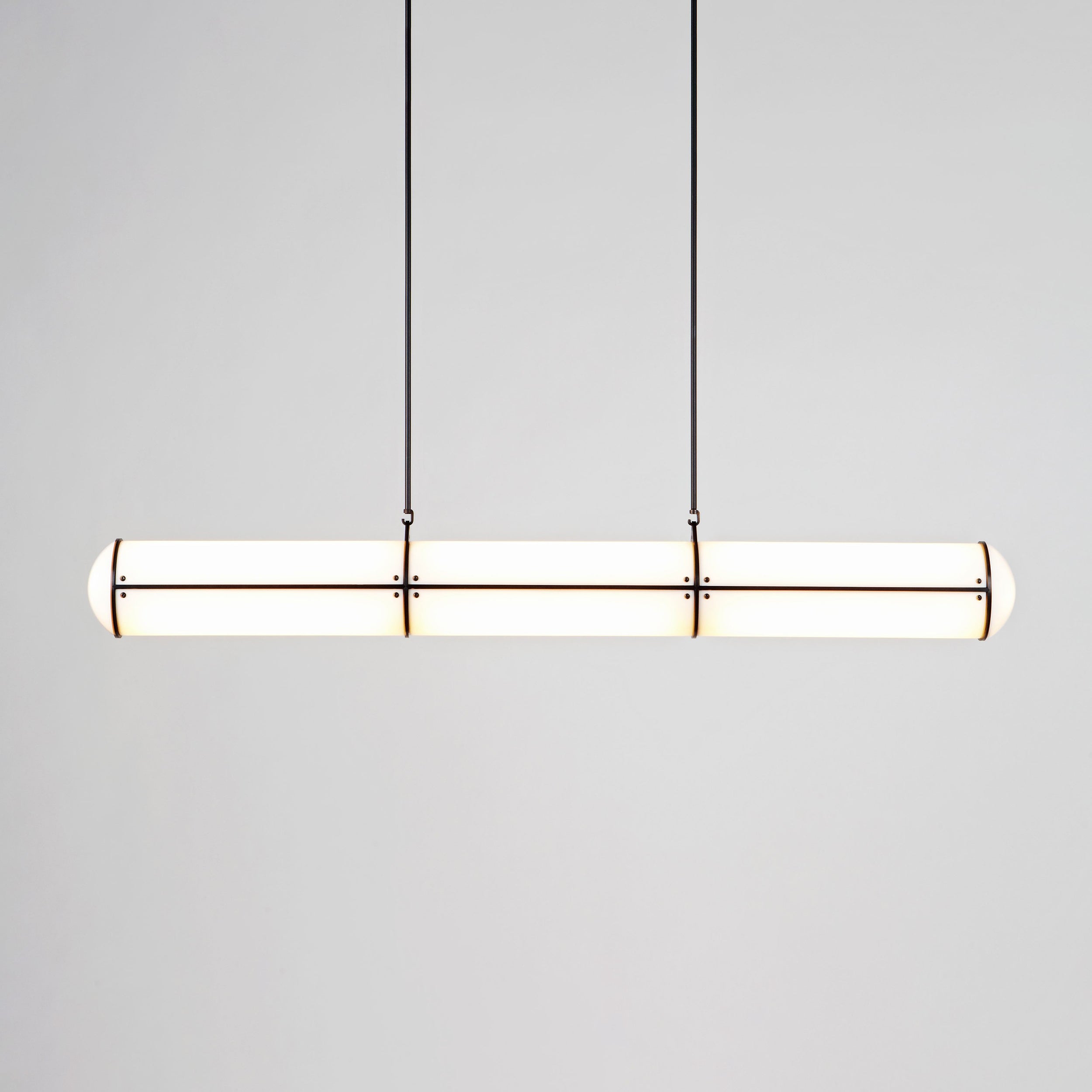 Cylindrical Endless Pendant Light