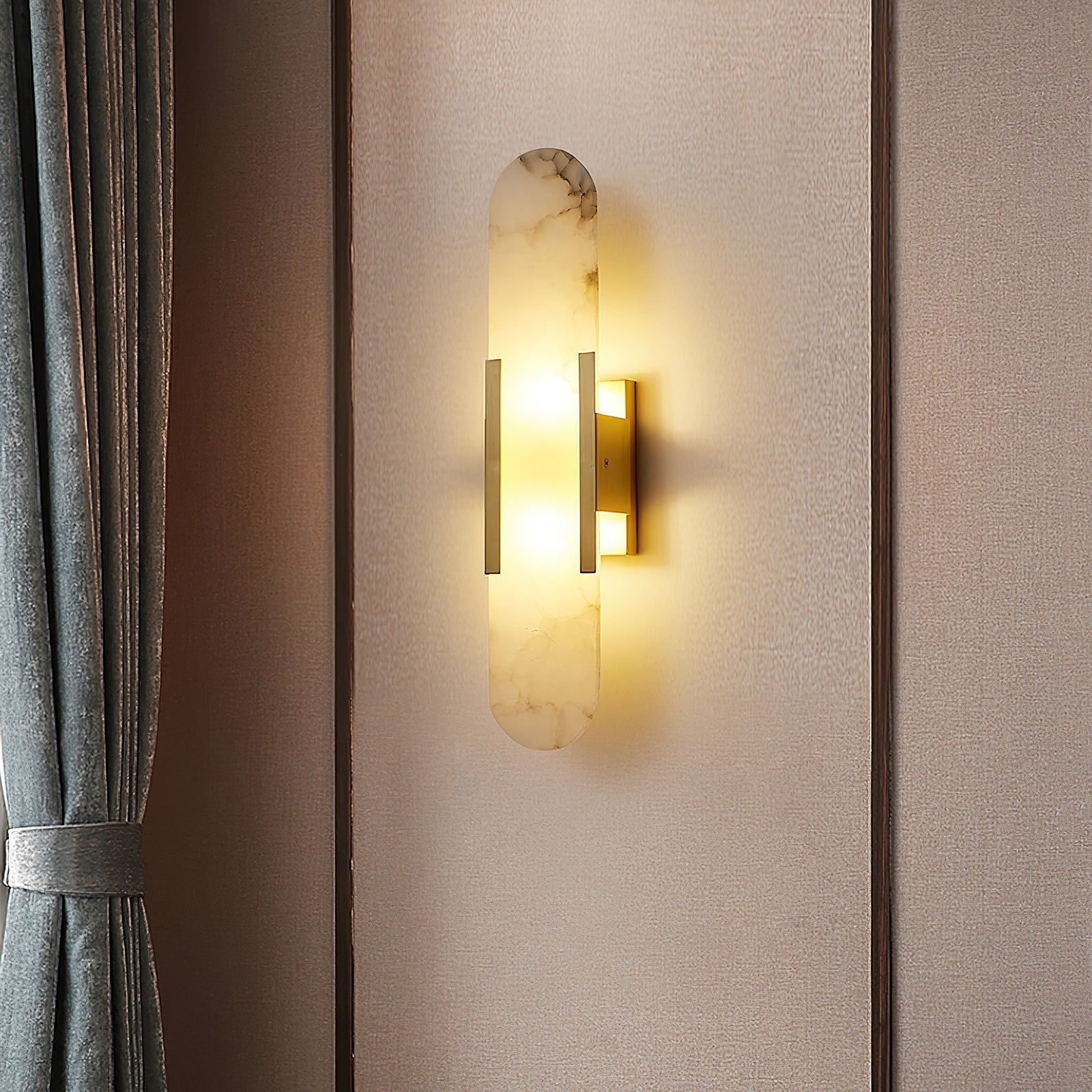 Melange Wall Lamp – Marble Natural Stone