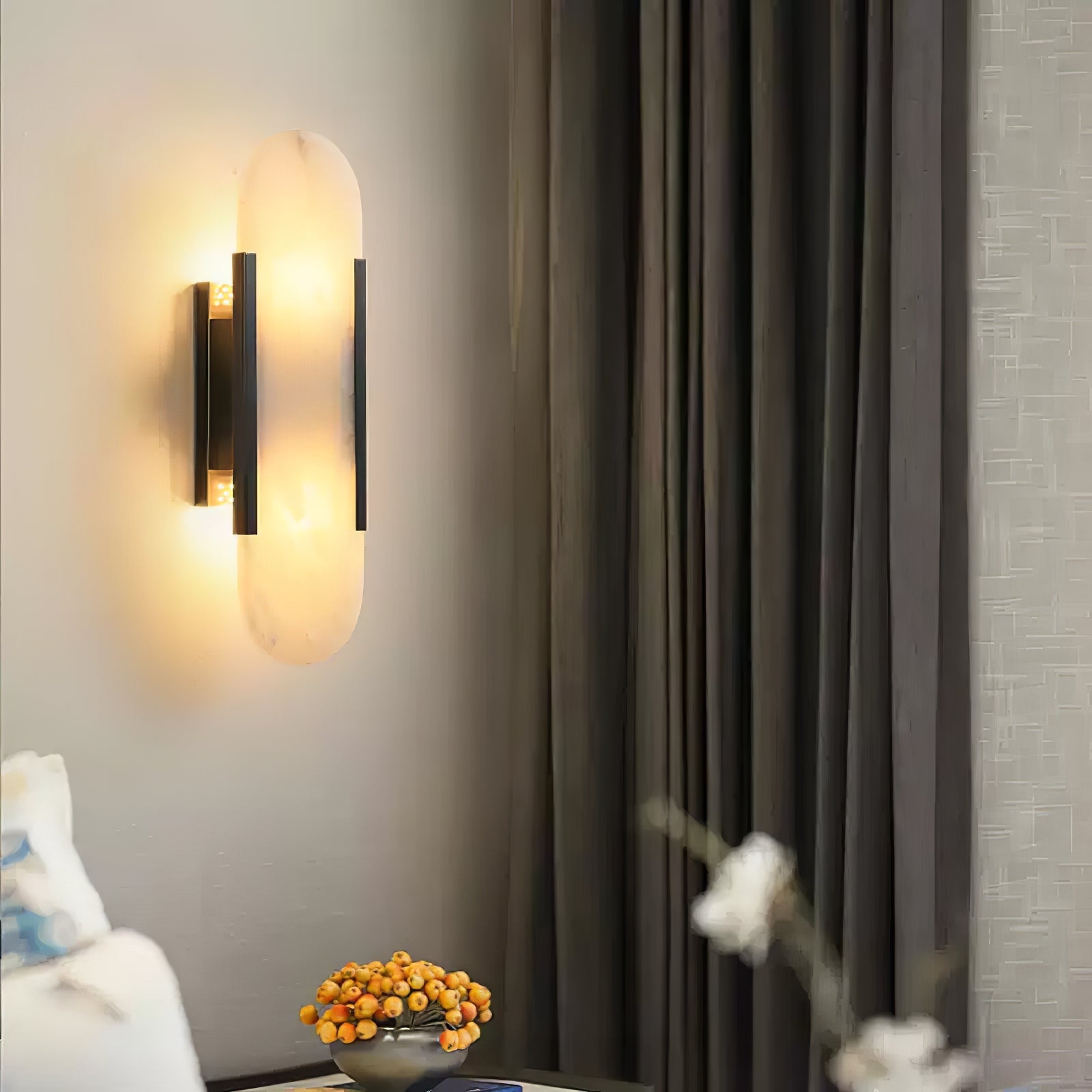 Melange Wall Lamp – Marble Natural Stone