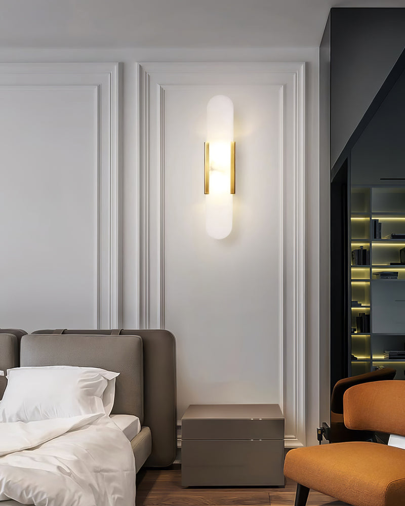 Melange Wall Lamp – Marble Natural Stone