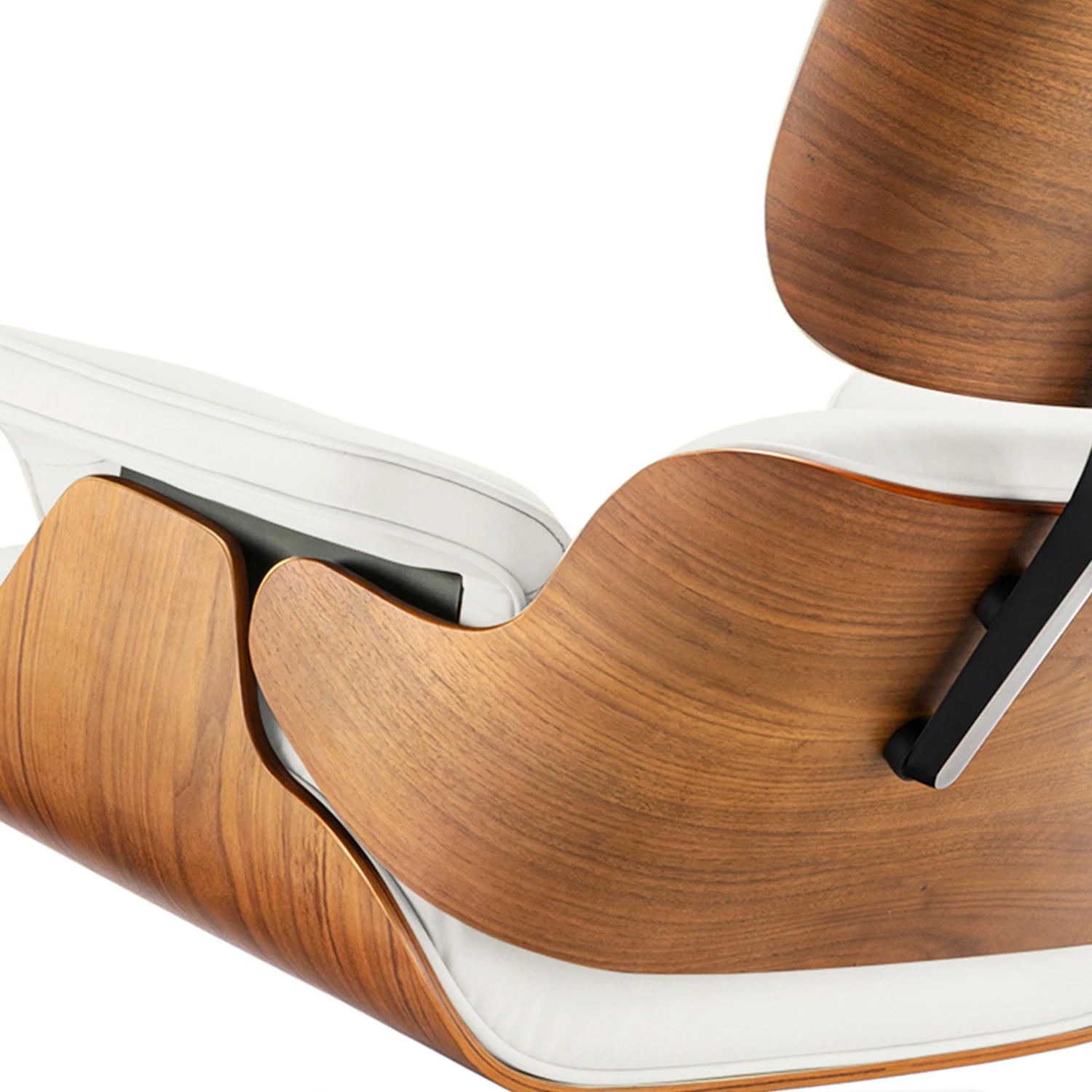 Sillón Camden y Otomano – Cuero de Grano Completo