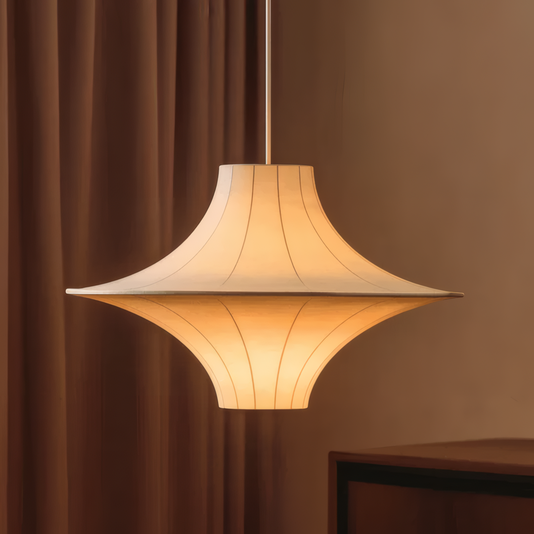 Elara Silk Pendant Lamp