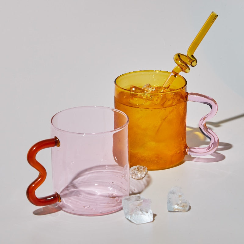 Handle with Flair - Colorful Design Glass Collection