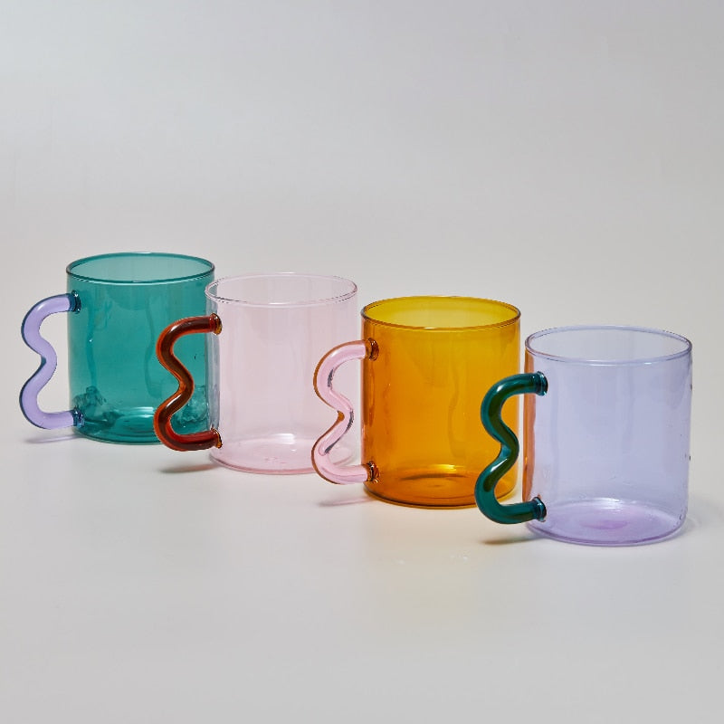 Handle with Flair - Colorful Design Glass Collection