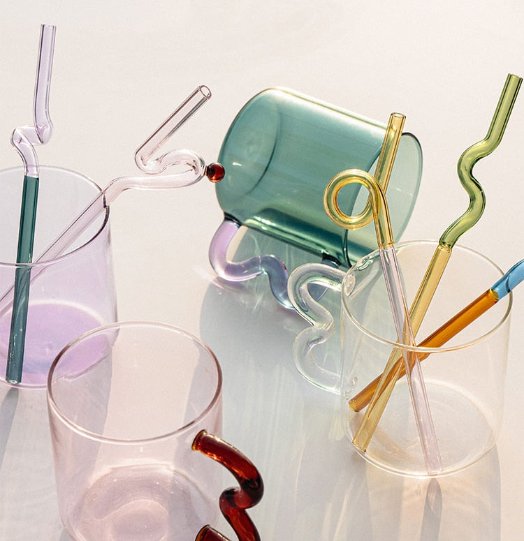 Handle with Flair - Colorful Design Glass Collection