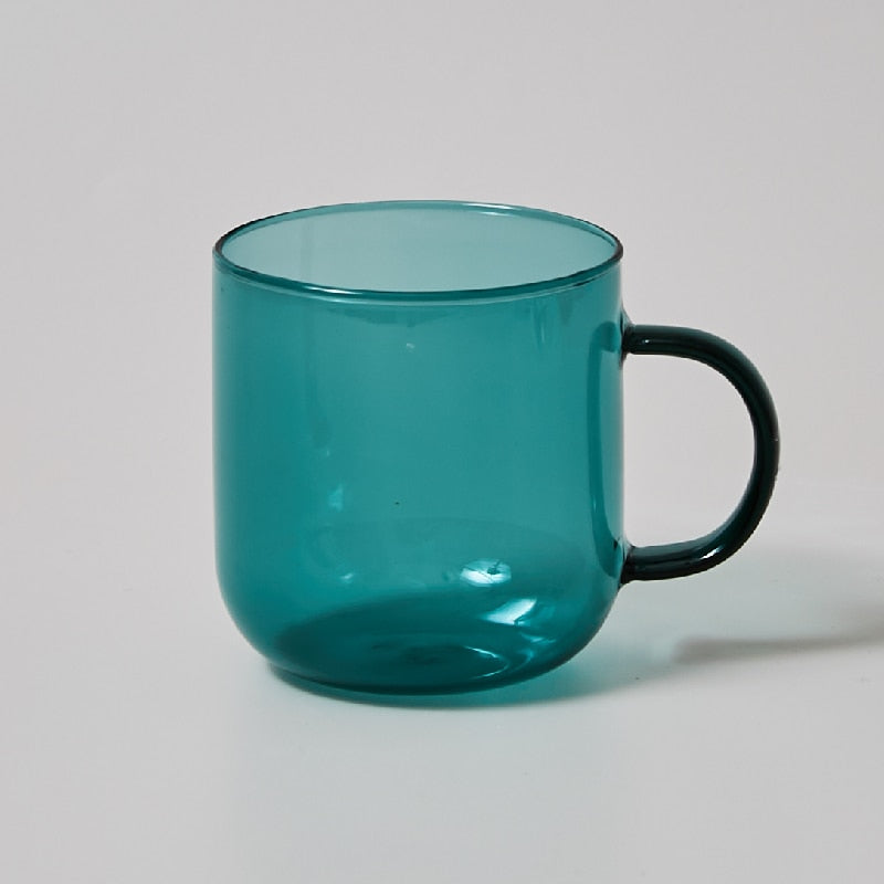 Colorful Glass Mugs