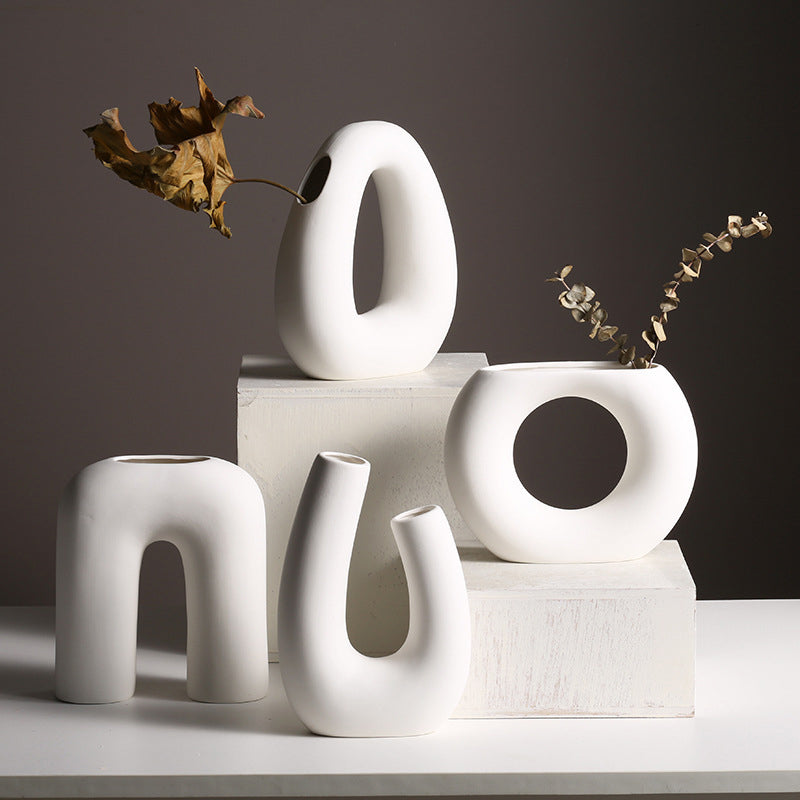 Nordic Sculpt Vase Collection